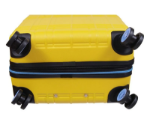 Obrazek Walizka podróżna Dielle 4W S 130-55-37 Żółta 32 L