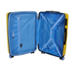 Obrazek Walizka podróżna Dielle 4W M 130-60-37 Żółta 73 L