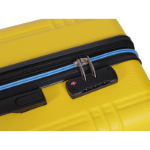 Obrazek Walizka podróżna Dielle 4W M 130-60-37 Żółta 73 L