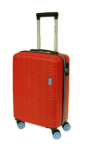 Obrazek Walizka podróżna Dielle 4W S 130-55-02 czerwona 32 L