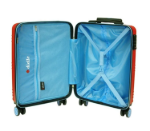 Obrazek Walizka podróżna Dielle 4W S 130-55-02 czerwona 32 L