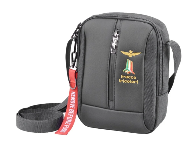 Obrazek Torba krzyżowa Aeronautica Militare Drone M AM-521-01 czarna 3,5 L