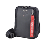 Obrazek Torba krzyżowa Aeronautica Militare Bolt M AM-490-01 czarna 2,4 L