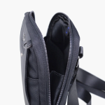 Obrazek Torba krzyżowa Aeronautica Militare Bolt M AM-490-01 czarna 2,4 L