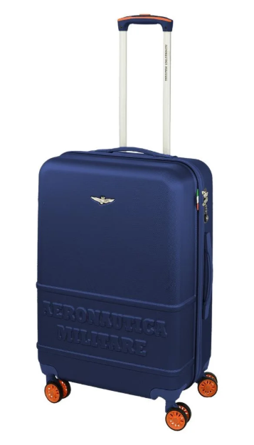 Obrazek Walizka podróżna Aeronautica Militare Force M AM-220-60-05 niebieska 63 L