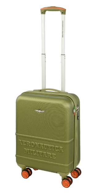 Obrazek Walizka podróżna Aeronautica Militare Force S AM-220-55-33 zielona 38 L