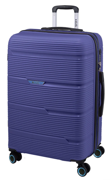 Obrazek Walizka podróżna Dielle 4W L PP 170-70-05 niebieska 100 L