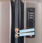 Obrazek Walizka podróżna Dielle 4W S PP 180-55-23 antracyt 33 L