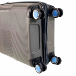 Obrazek Walizka podróżna Dielle 4W S PP 180-55-23 antracyt 33 L