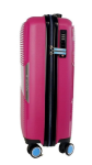 Obrazek Walizka podróżna Dielle 4W S PP 180-55-30 różowa 33 L
