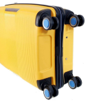 Obrazek Walizka podróżna Dielle 4W S PP 180-55-37 Żółta 33 L