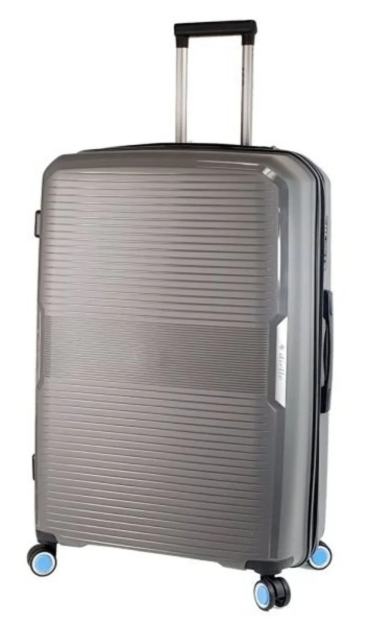 Obrazek Walizka podróżna Dielle 4W L PP 180-70-23 antracyt 114 L