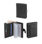 Obrazek Portfel Aeronautica Militare Target folia AM-175-01 czarny