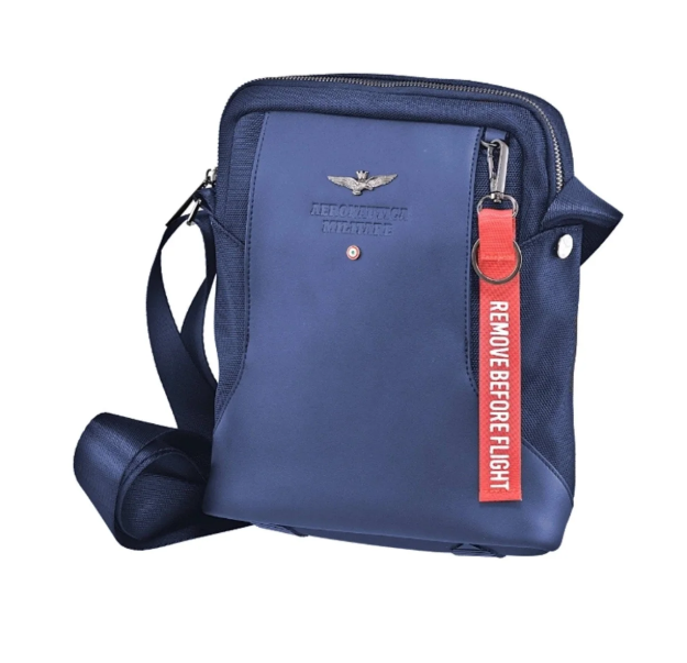 Obrazek Torba krzyżowa Aeronautica Militare Bolt L AM-491-05 niebieska 3 L