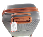 Obrazek Walizka podróżna Dielle L PP STRIPE 190-76-23 antracyt 114 L