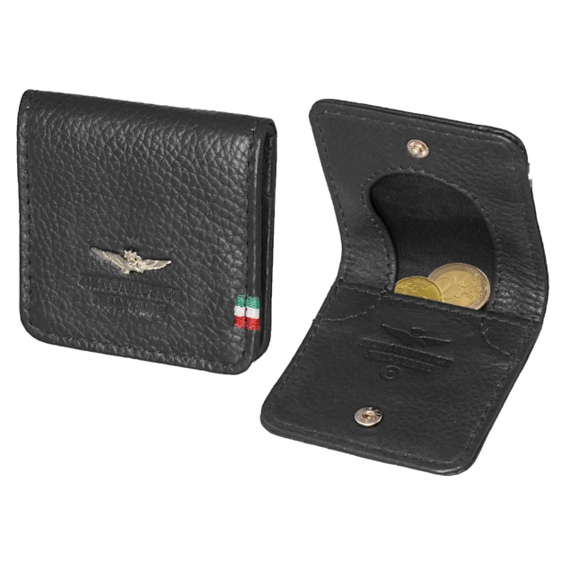 Obrazek Etui na monety Aeronautica Militare Flag AM-109-01 czarne