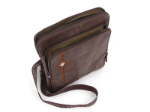 Obrazek Torba skórzana crossbody BHPC Explore L BH-381-25 brązowa 3 L