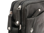 Obrazek Torba skórzana crossbody BHPC Explore M+ BH-382-01 czarna 3 L