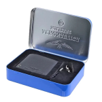 Obrazek Zestaw portfel i wisiorek Aeronautica Militare Gift AM-190-05 niebieski