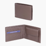 Obrazek Zestaw portfel i wisiorek Aeronautica Militare Gift AM-190-25 brązowy