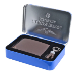 Obrazek Zestaw portfel i wisiorek Aeronautica Militare Gift AM-191-25 brązowy