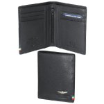 Obrazek Portfel Aeronautica Militare Flag AM-105-01 czarny