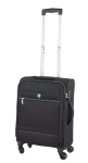 Obrazek Walizka podróżna Dielle 4W S 350-55-01 czarna 32 L