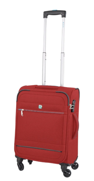 Obrazek Walizka podróżna Dielle 4W S 350-55-02 czerwona 32 L