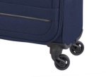 Obrazek Walizka podróżna Dielle 4W S 350-55-05 niebieska 32 L