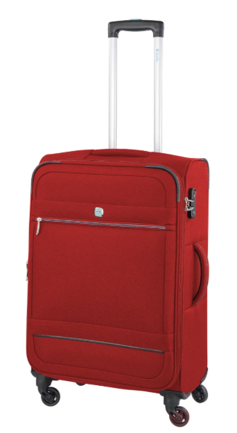 Obrazek Walizka podróżna Dielle 4W M 350-67-02 czerwona 73 L