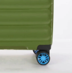 Obrazek Walizka podróżna Dielle 4W S PP 100-55-33 zielona 38 L