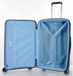 Obrazek Walizka podróżna Dielle 4W M PP 100-66-05 niebieska 78 L