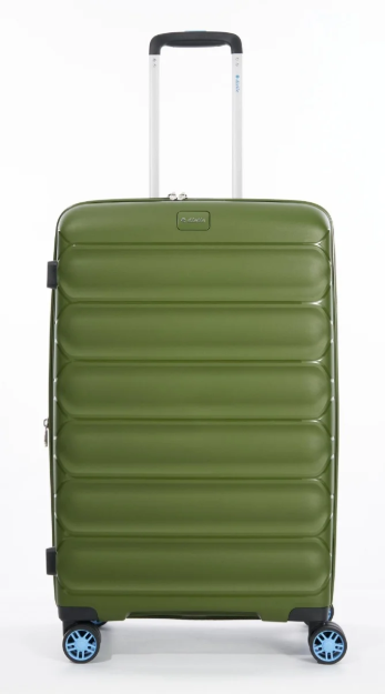 Obrazek Walizka podróżna Dielle 4W M PP 100-66-33 zielona 78 L