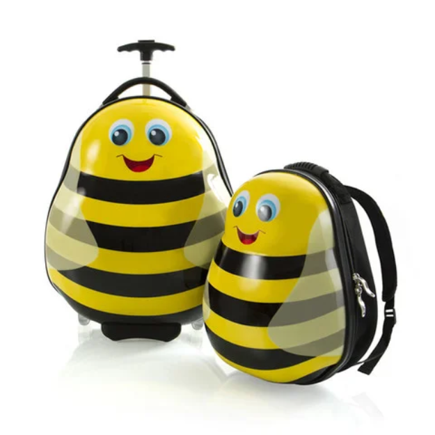 Obrazek Zestaw plecak i walizka Heys Travel Tots Bumble Bee Walizka: 19 L / Plecak: 4 L
