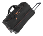 Obrazek Travelite Basics Torba na kółkach S czarny/niebieski 51/64 L