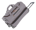 Obrazek Travelite Basics Torba na kółkach S Szary/Zielony 51/64 L