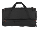 Obrazek Travelite Basics Torba na kółkach L czarny/niebieski 98/119 L