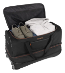 Obrazek Travelite Basics Torba na kółkach L czarny/niebieski 98/119 L