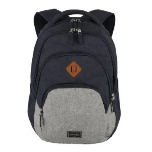 Obrazek Plecak Travelite Basics Melange Navy/grey 22 L