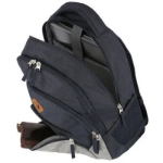Obrazek Plecak Travelite Basics Melange Navy/grey 22 L