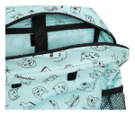 Obrazek Reisenthel Plecak Kids Koty i psy miętowy 5 L