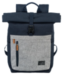 Obrazek Plecak zwijany Travelite Basics Navy/Grey 35 L