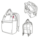 Obrazek Reisenthel Allrounder R Black 12 L