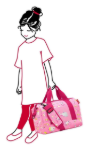 Obrazek Reisenthel Allrounder M Kids Abc friends pink 18 L