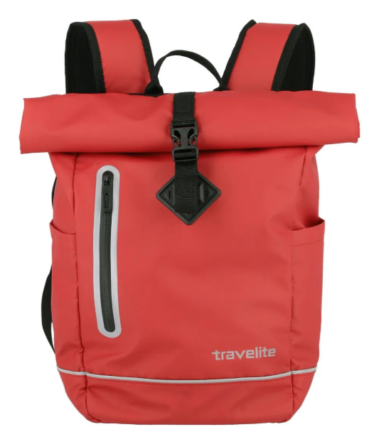 Obrazek Travelite Basics Roll-up Plane Red 19 L