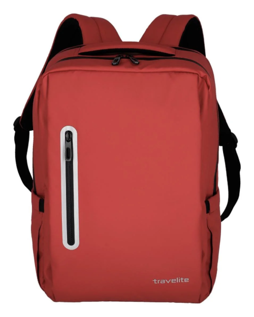 Obrazek Travelite Basics Boxy plecak Red 19 L