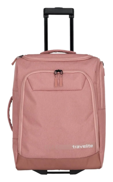 Obrazek Travelite Kick Off Wheeled Duffle S Rosé 44 L