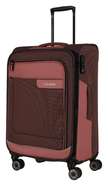Obrazek Travelite Viia 4w M Rose 70/80 L