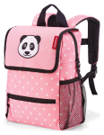 Obrazek Plecak Reisenthel Kids Panda Dots Pink 5 L