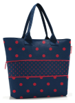 Obrazek Reisenthel Shopper E1 Mixed Dots Red 12 L